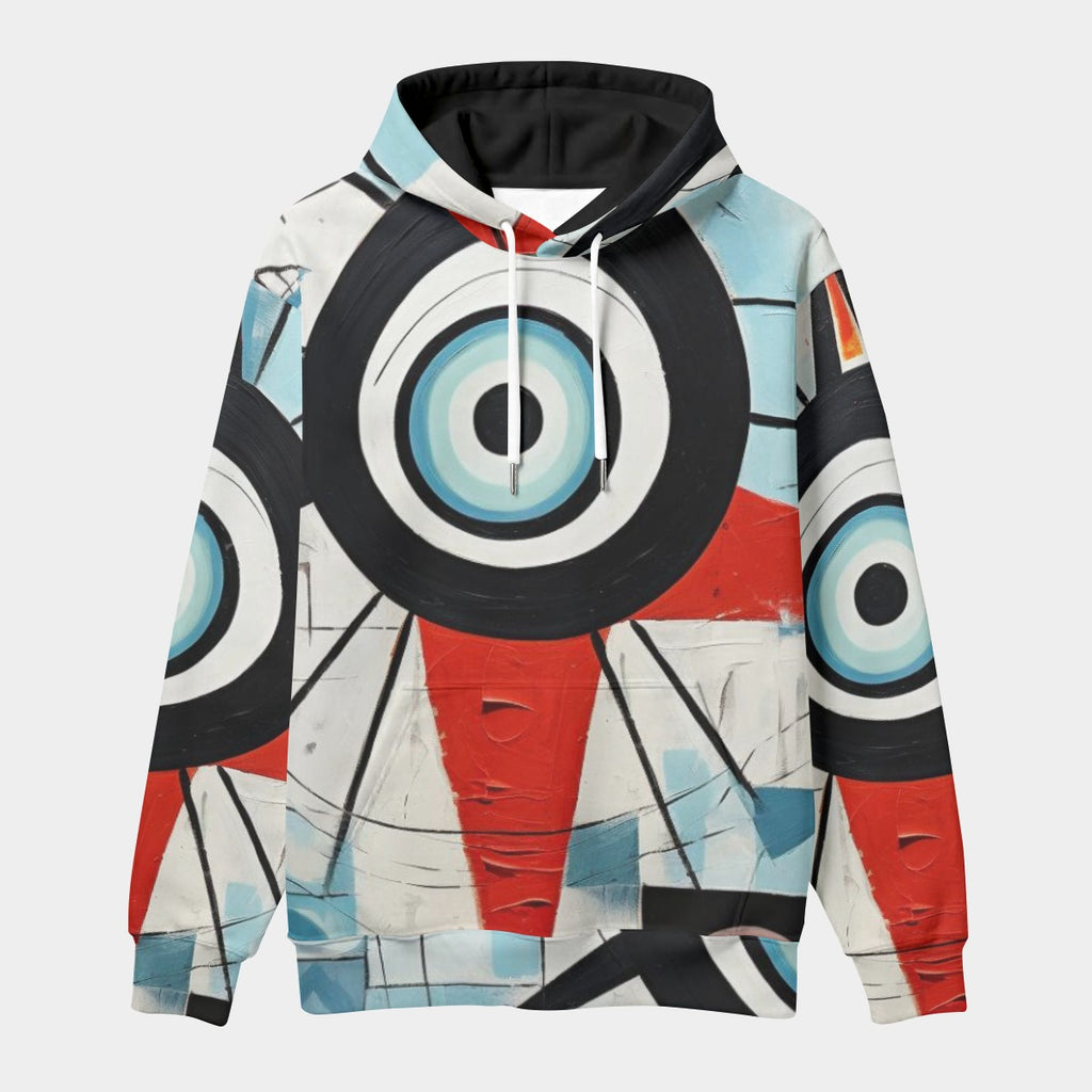 All-Over Print Men's Thicken Pullover Hoodie
