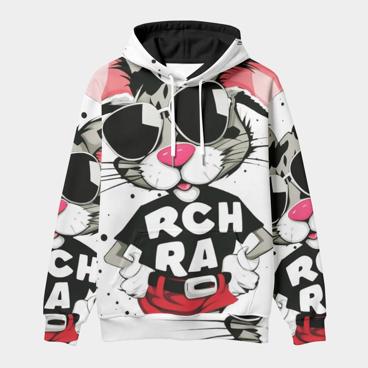 All-Over Print Men's Thicken Pullover Hoodie