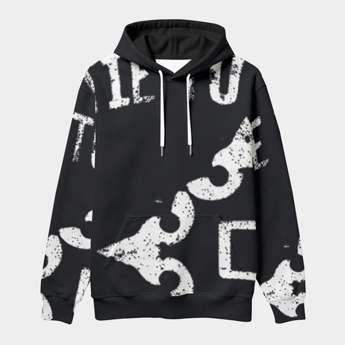All-Over Print Men's Thicken Pullover Hoodie